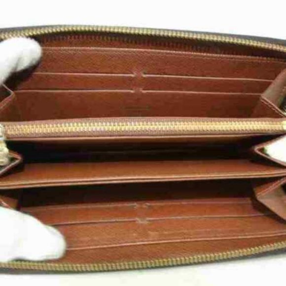 100% Auth Louis Vuitton Monogram Zippy Wallet - Picture 6 of 9